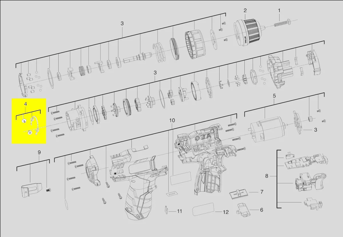 dispositif de commutation réf. 4931435836 AEG